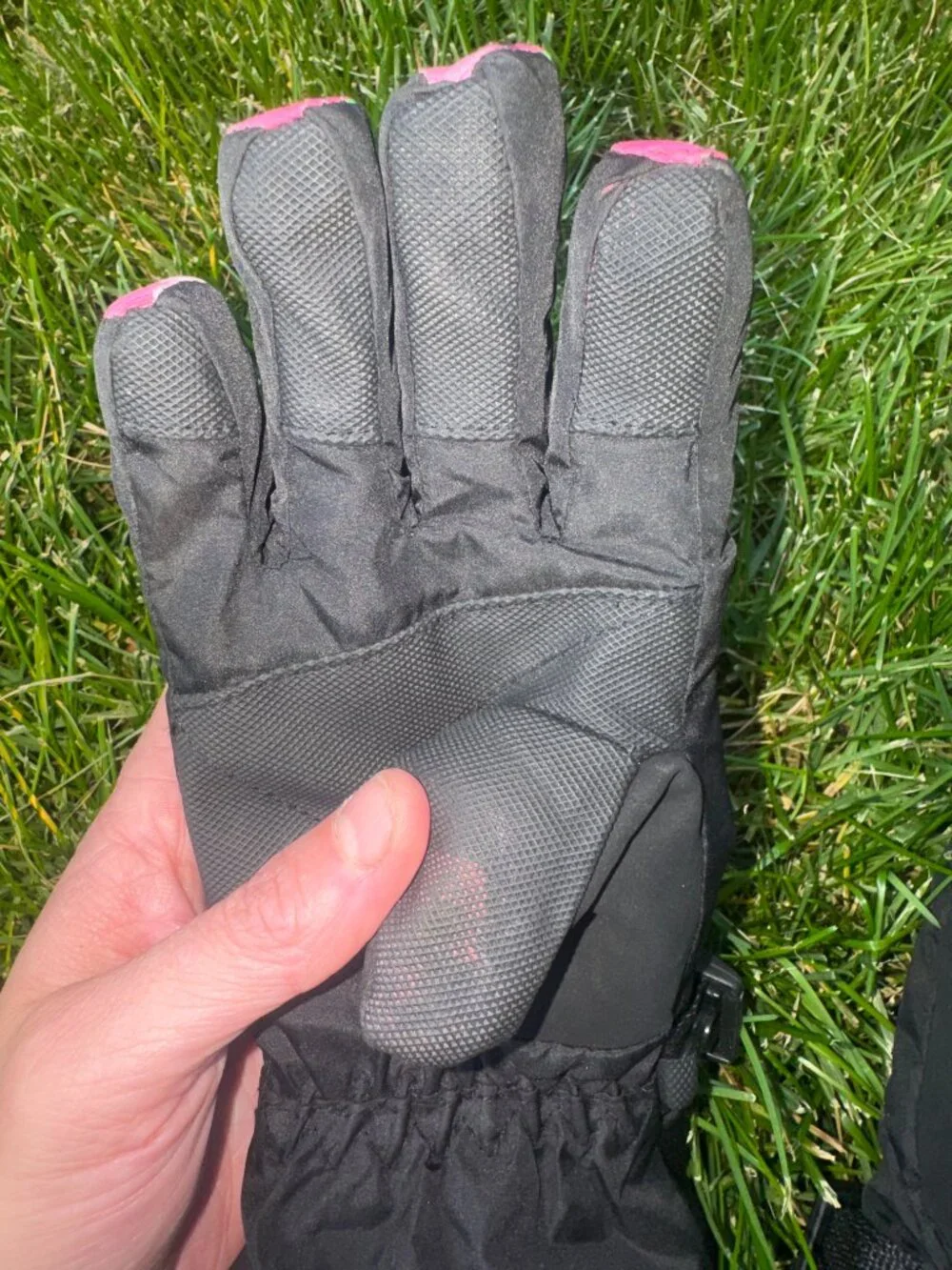 C9 Champion Kids Waterproof Winter Snow Gloves – Pink & Black ❄️💖